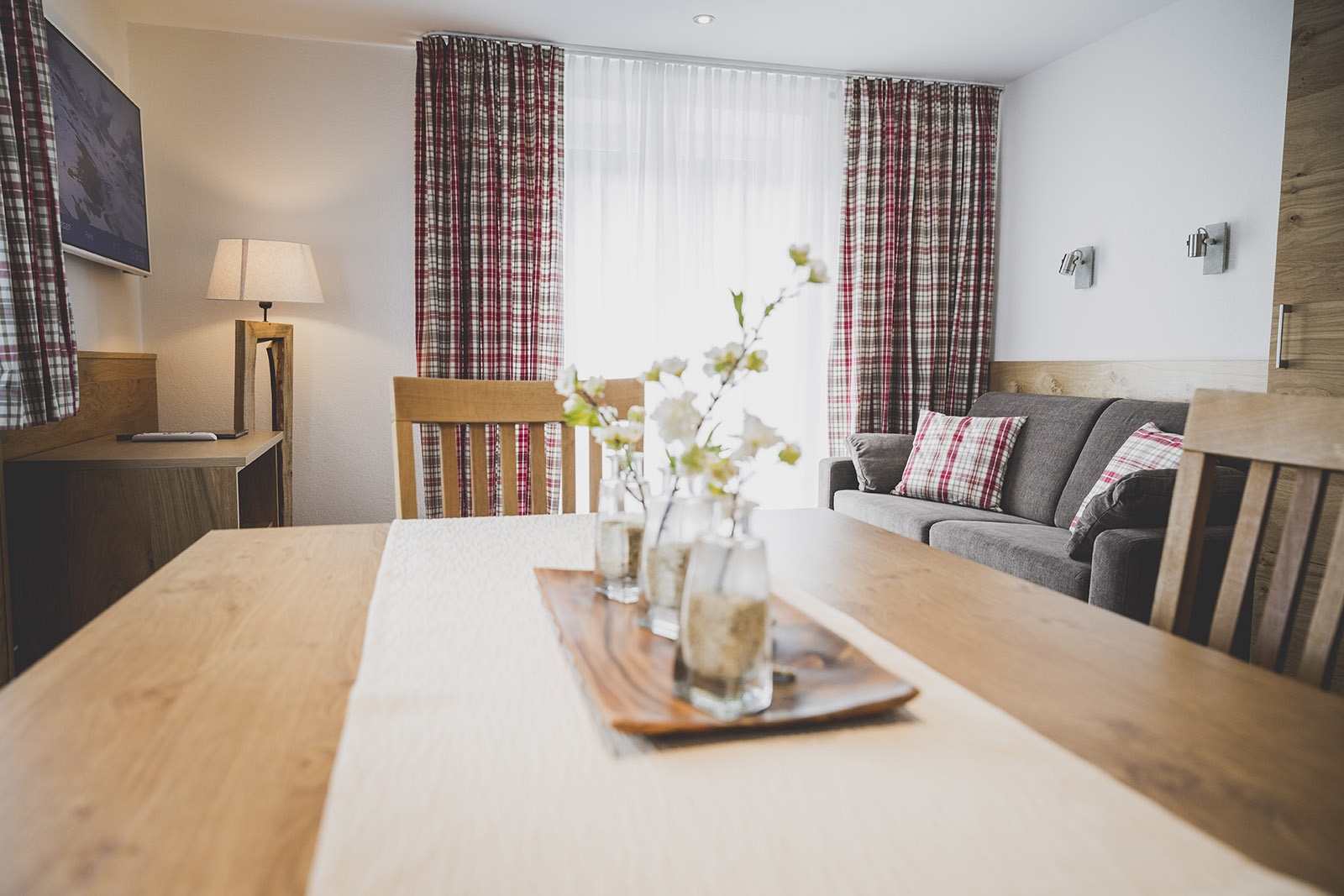  Dining table in apartment