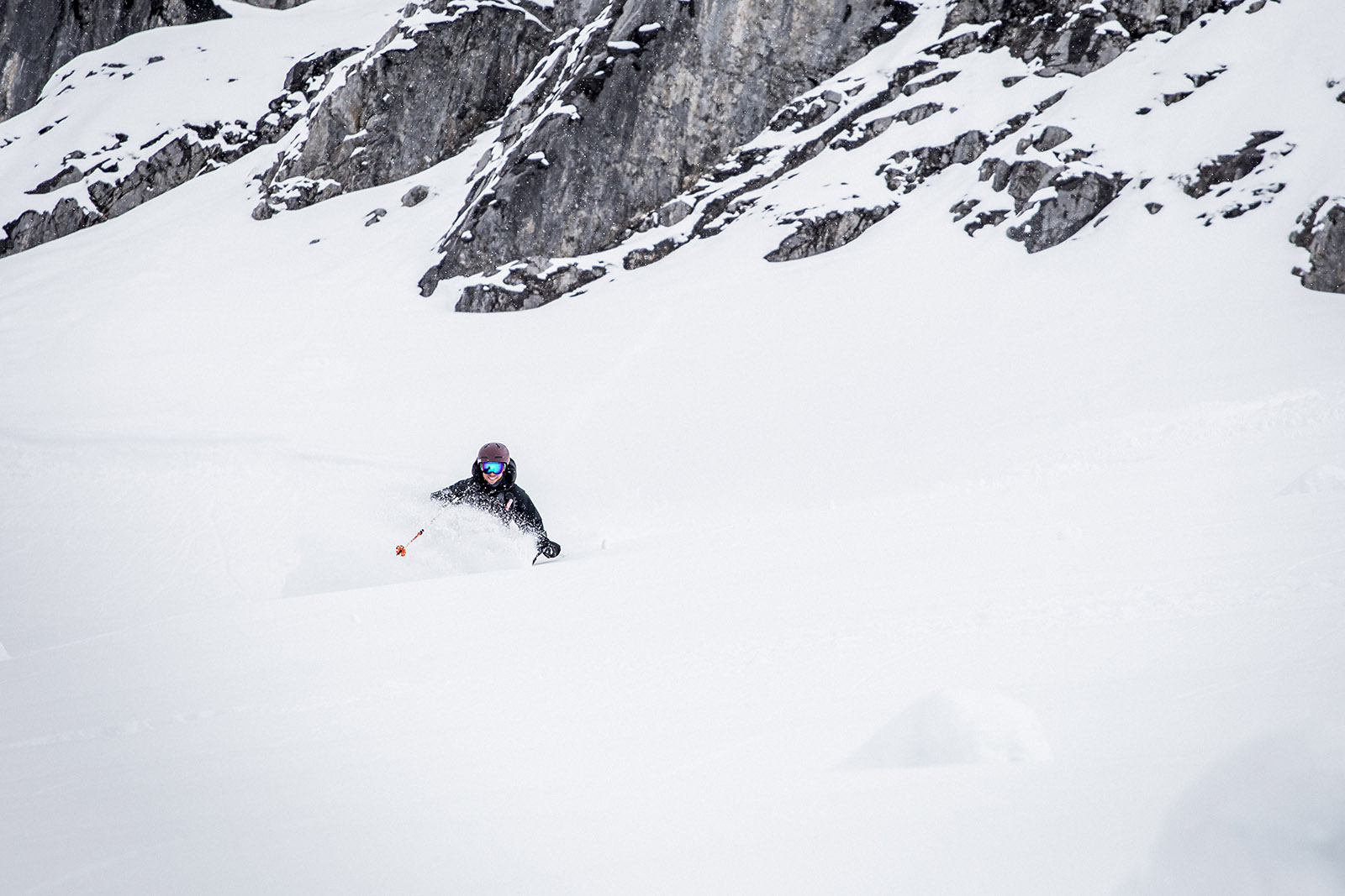 Freeride im Skigebiet Arlberg